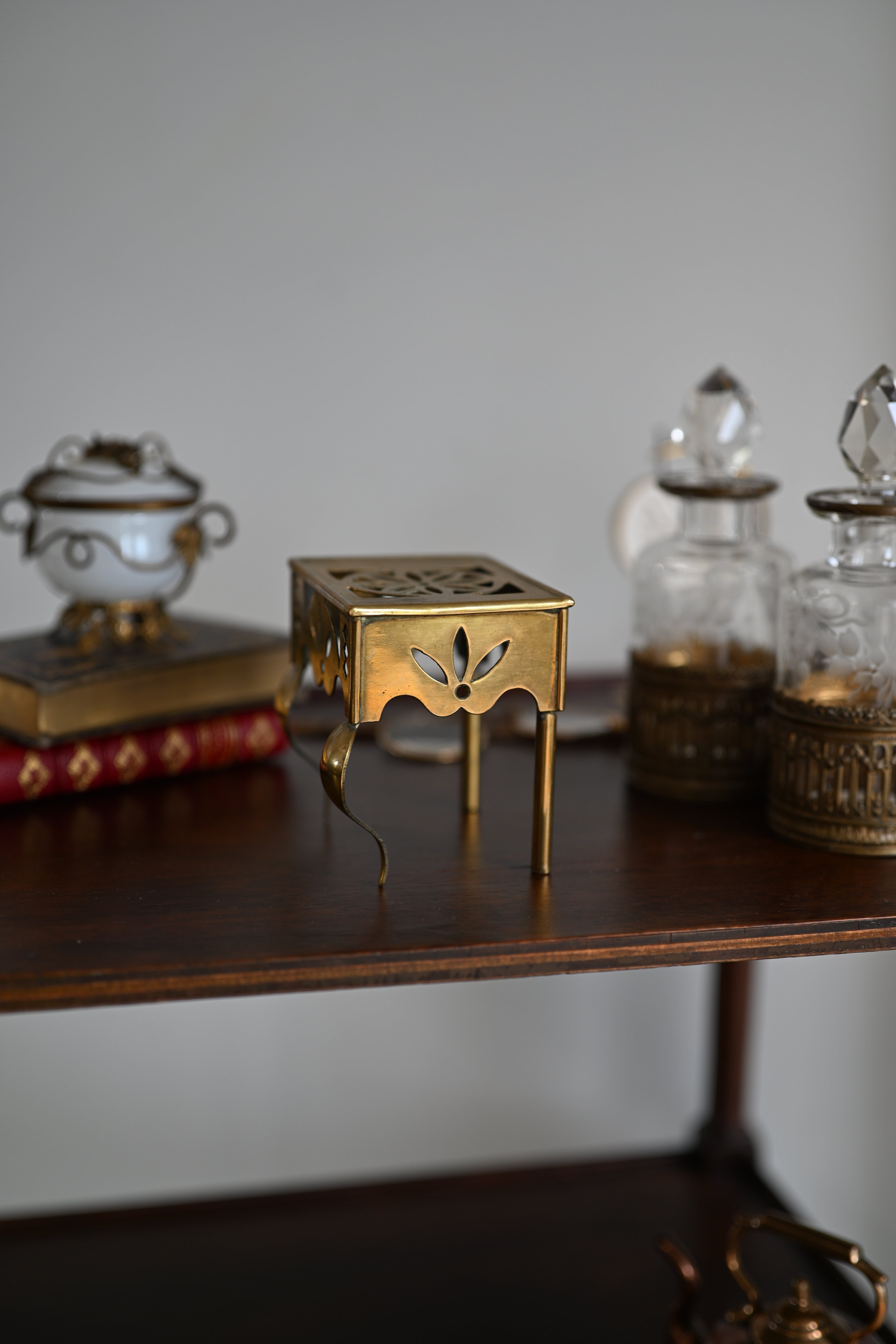 Miniature Brass Footman