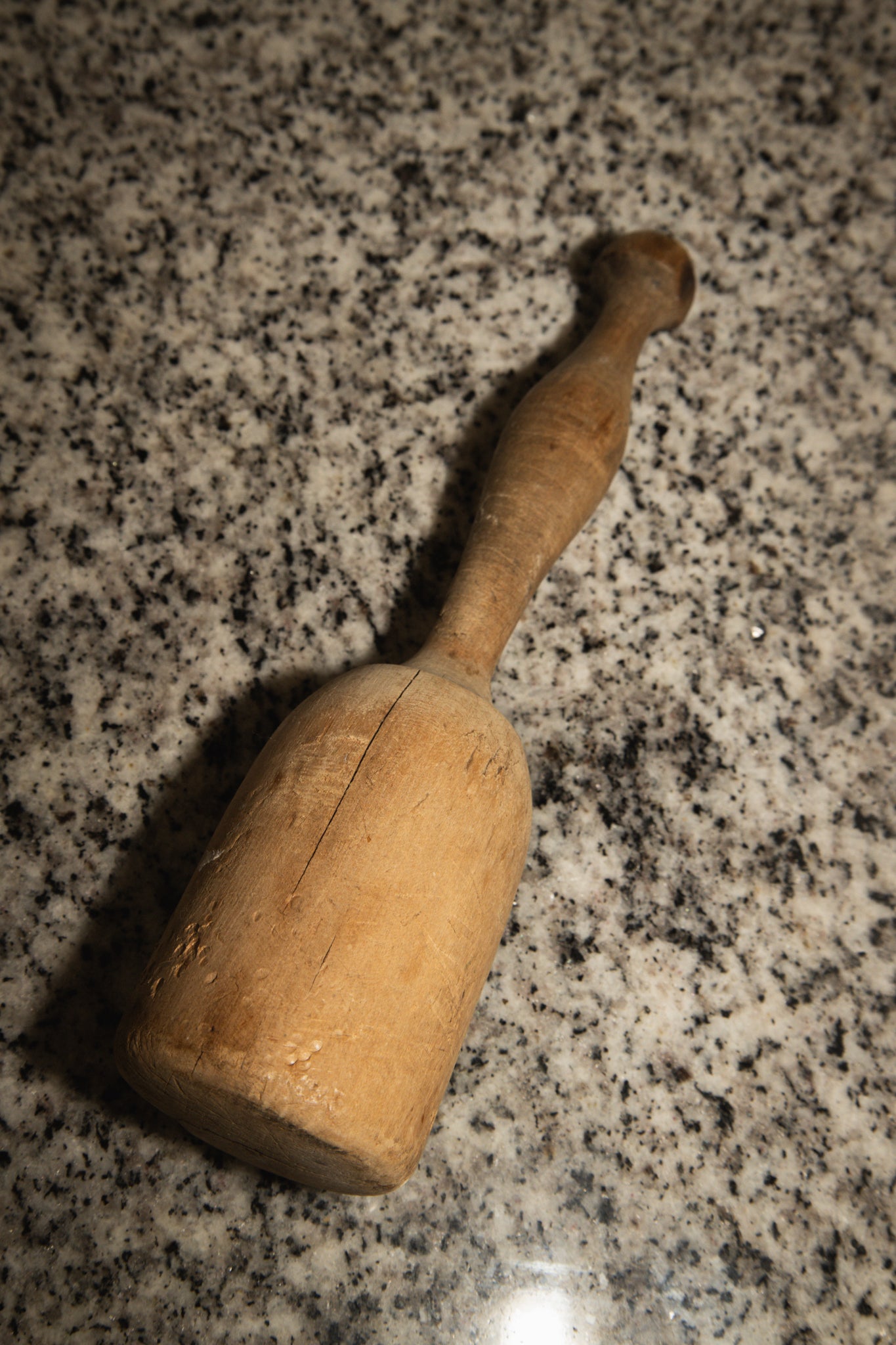 White Marble Mortar and Masher