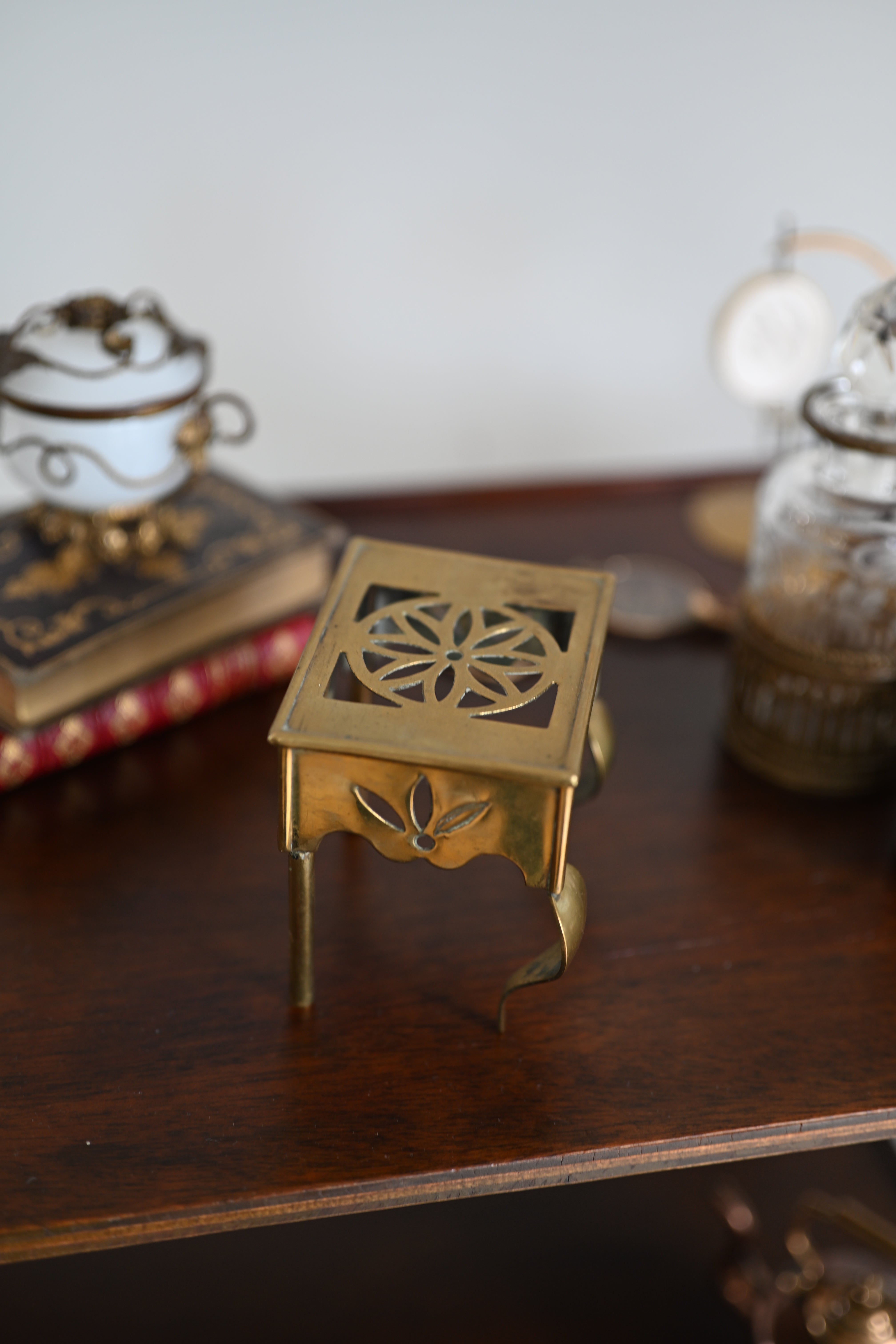 Miniature Brass Footman