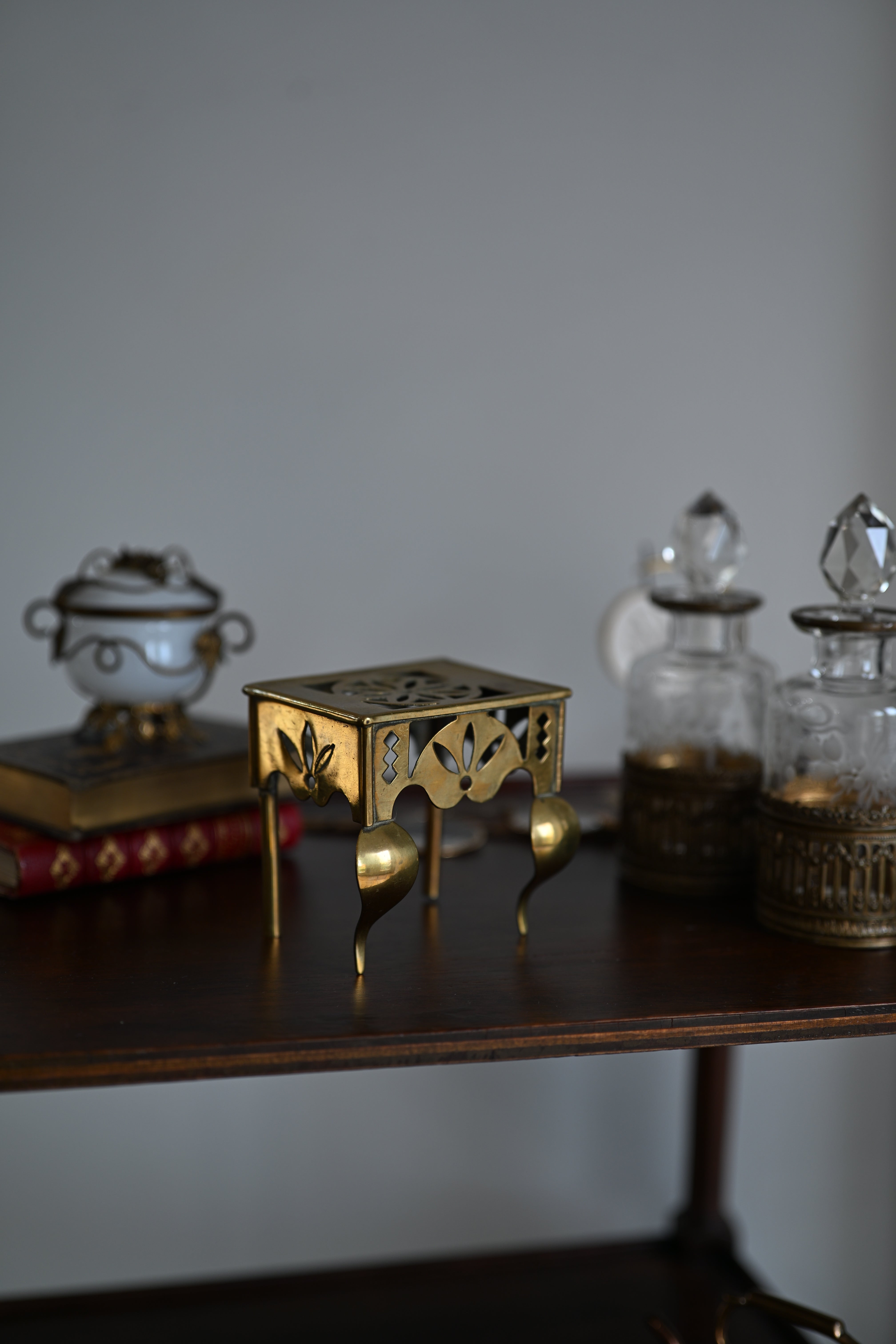 Miniature Brass Footman