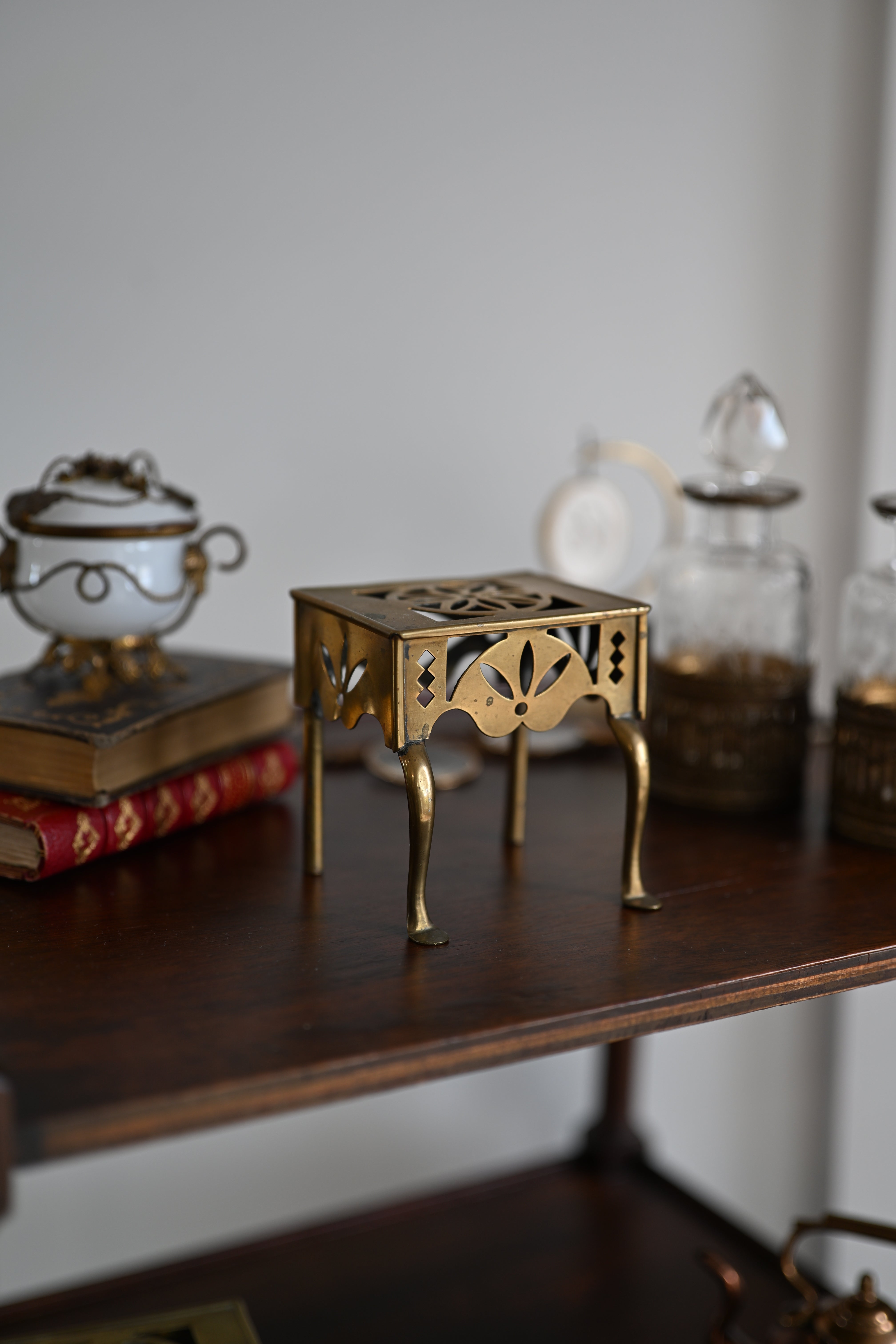 Miniature Brass Footman