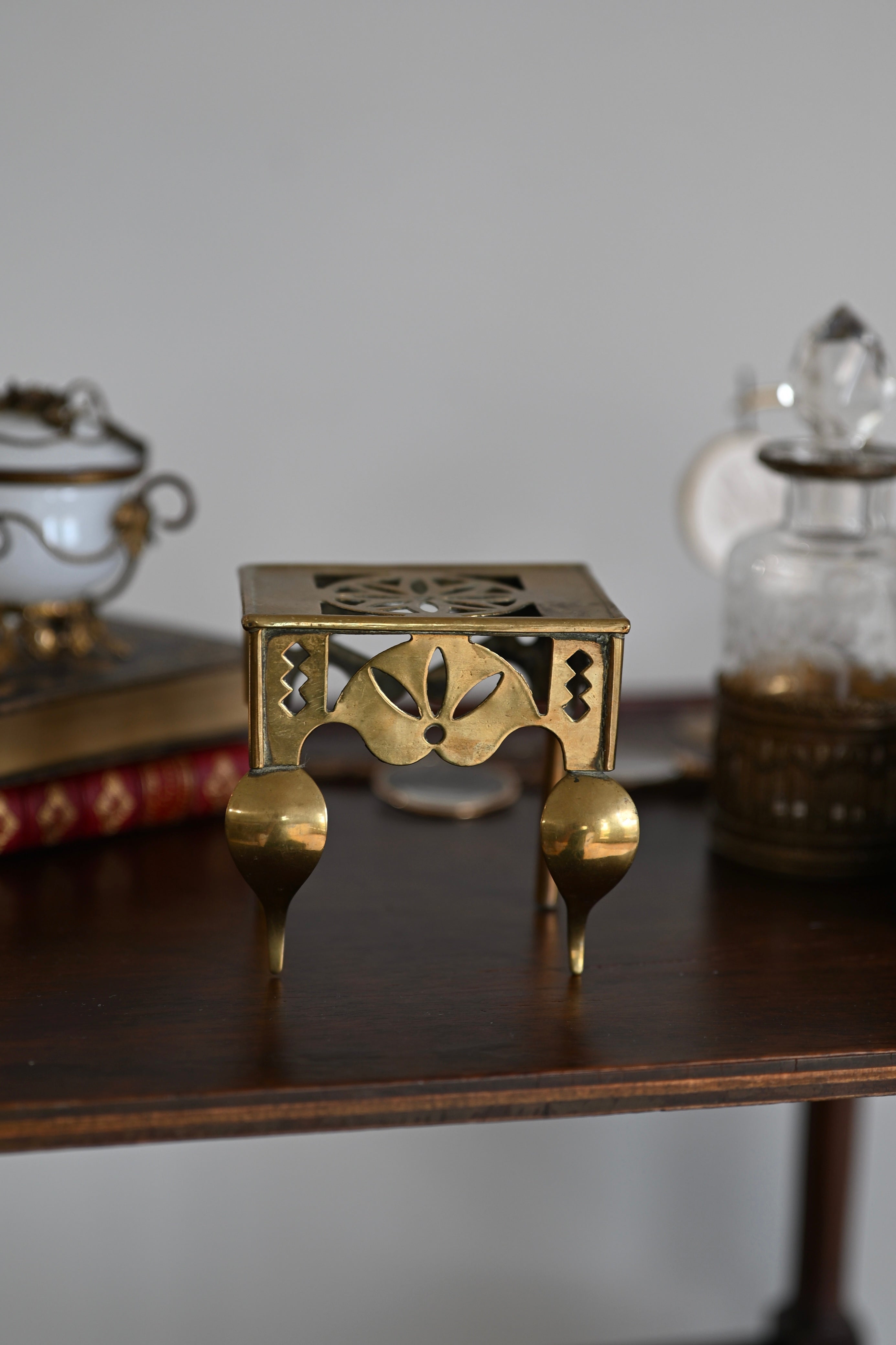Miniature Brass Footman