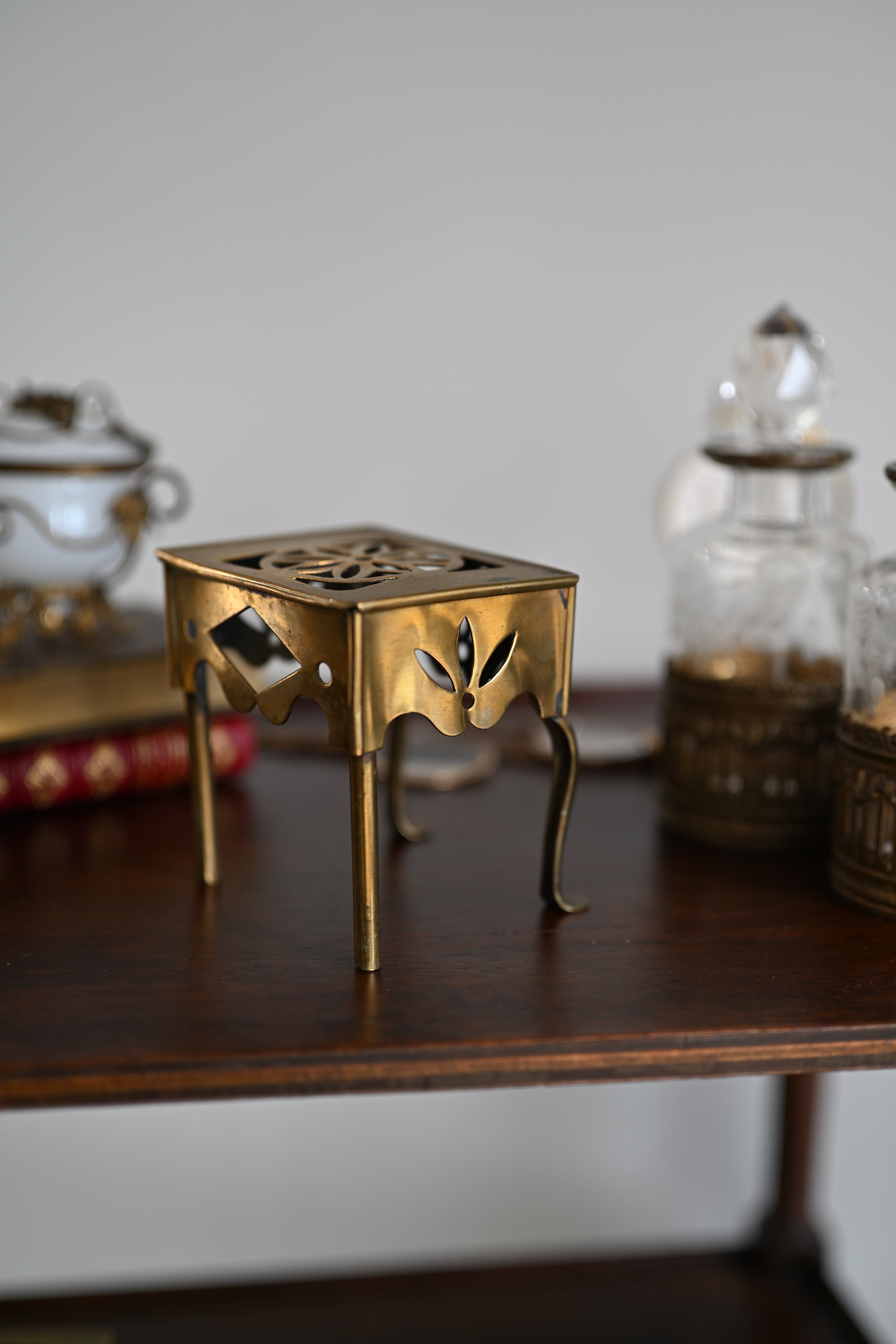 Miniature Brass Footman