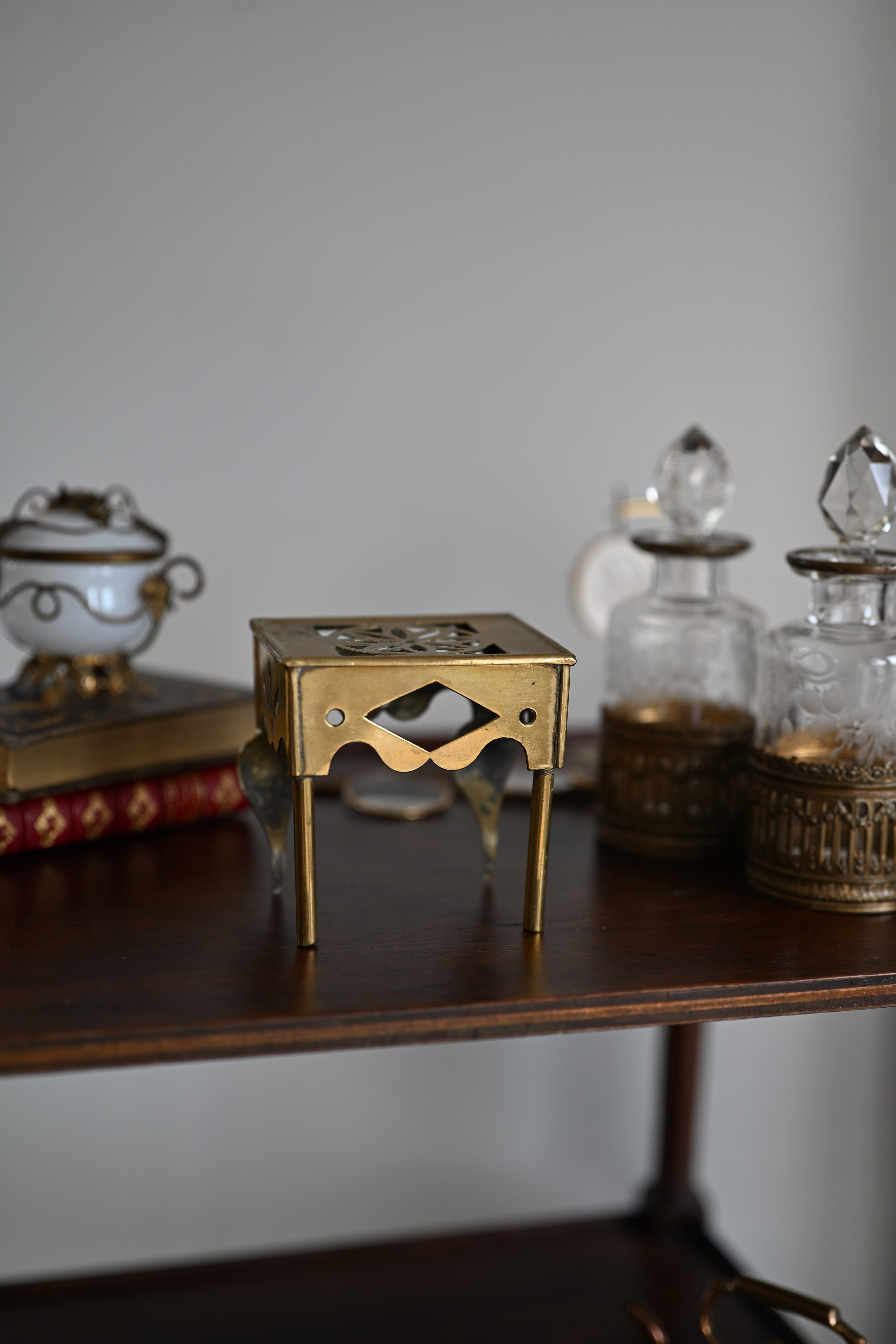 Miniature Brass Footman