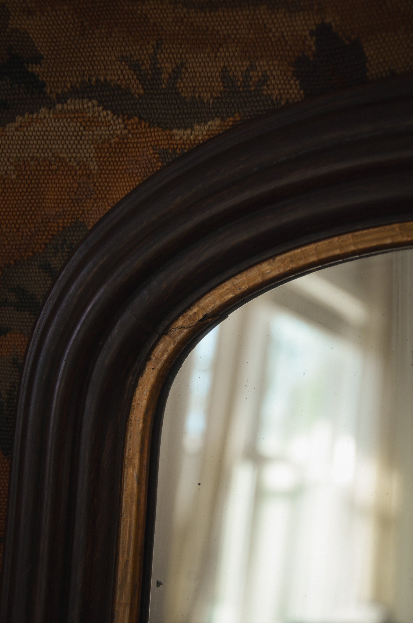 Antique Arch Top Mirror