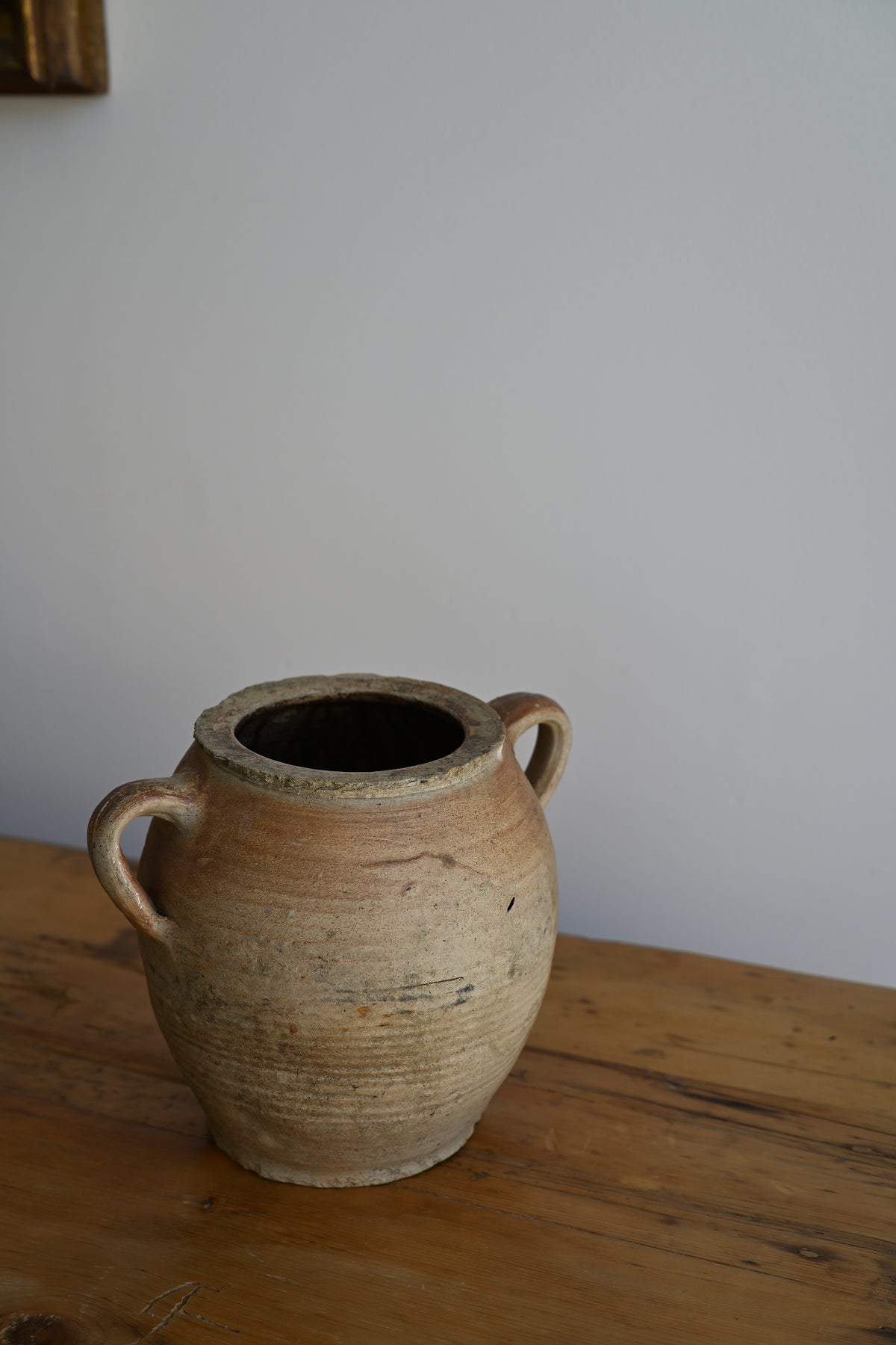 French Stoneware Confit Pot