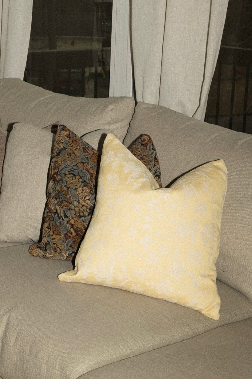 VINE Made Butter Yellow Pillow