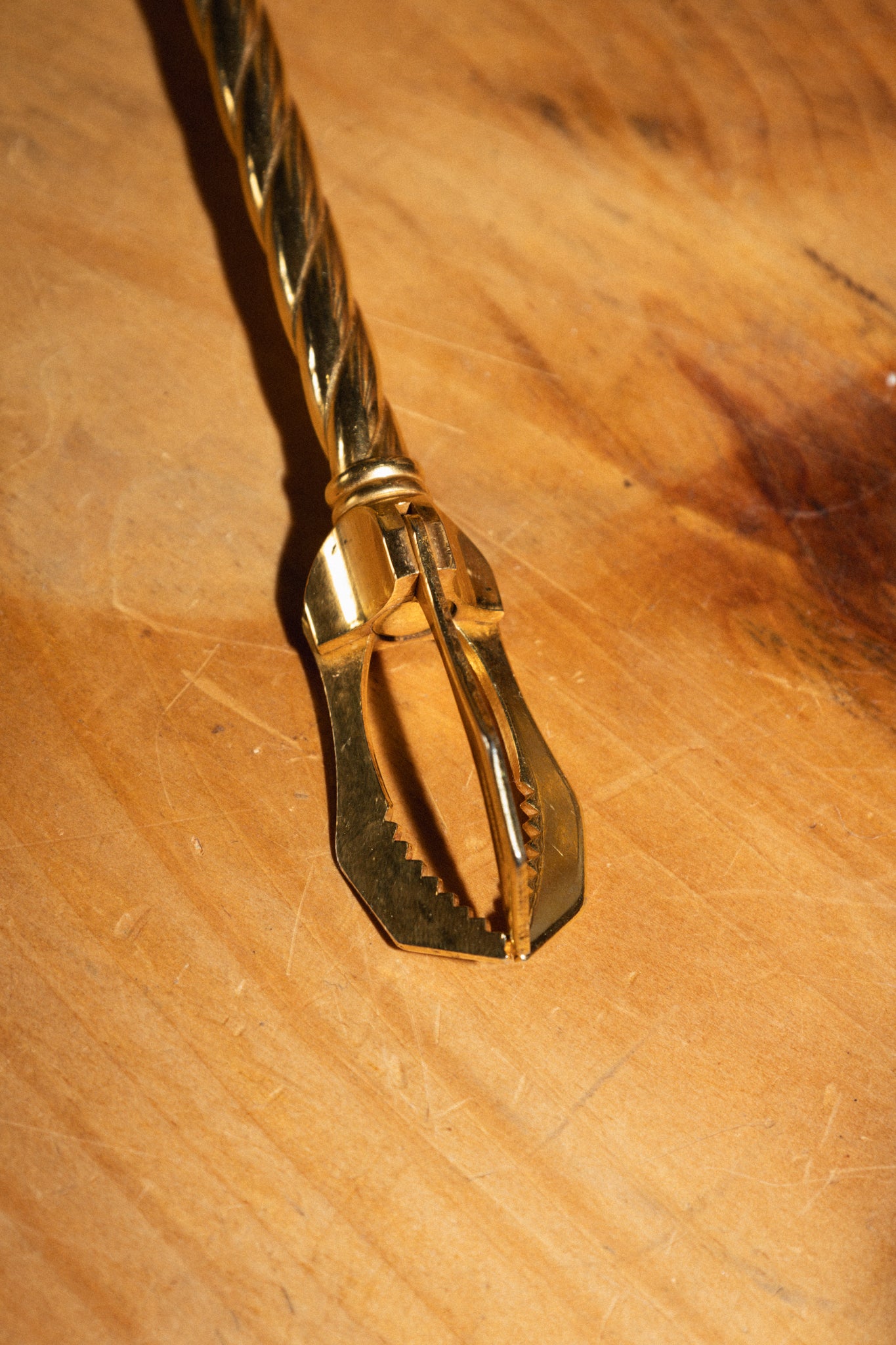 Vintage French Ice Tongs and Ice Spoon