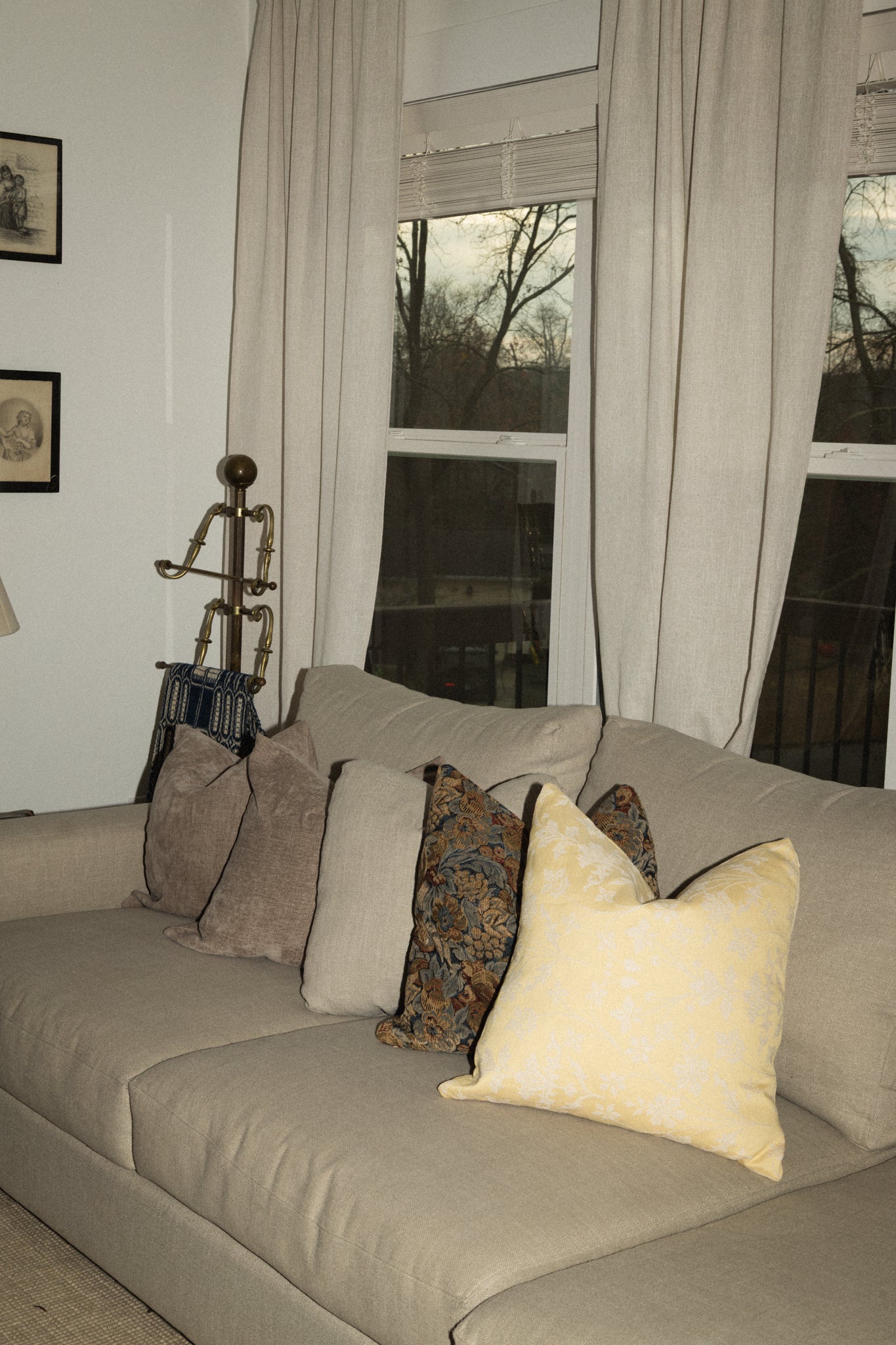 VINE Made Butter Yellow Pillow