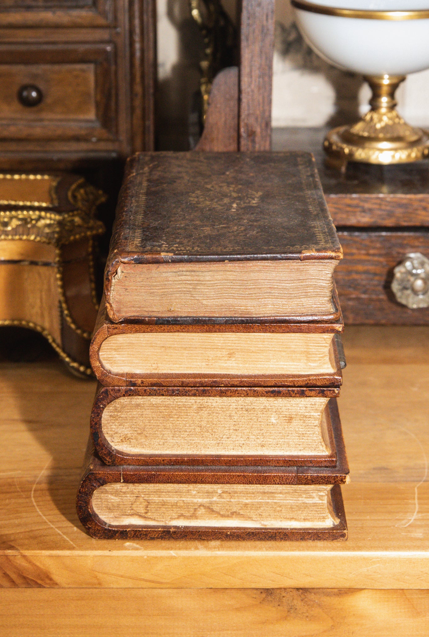 French Hidden Book Decanter Set Tantulus