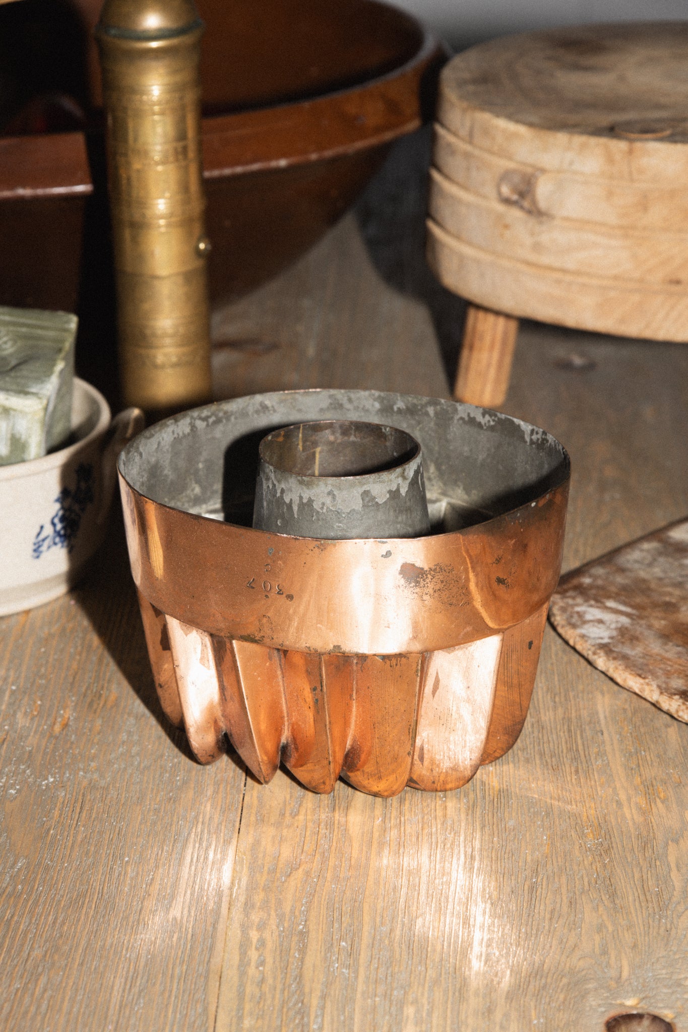 Antique European Copper Mold