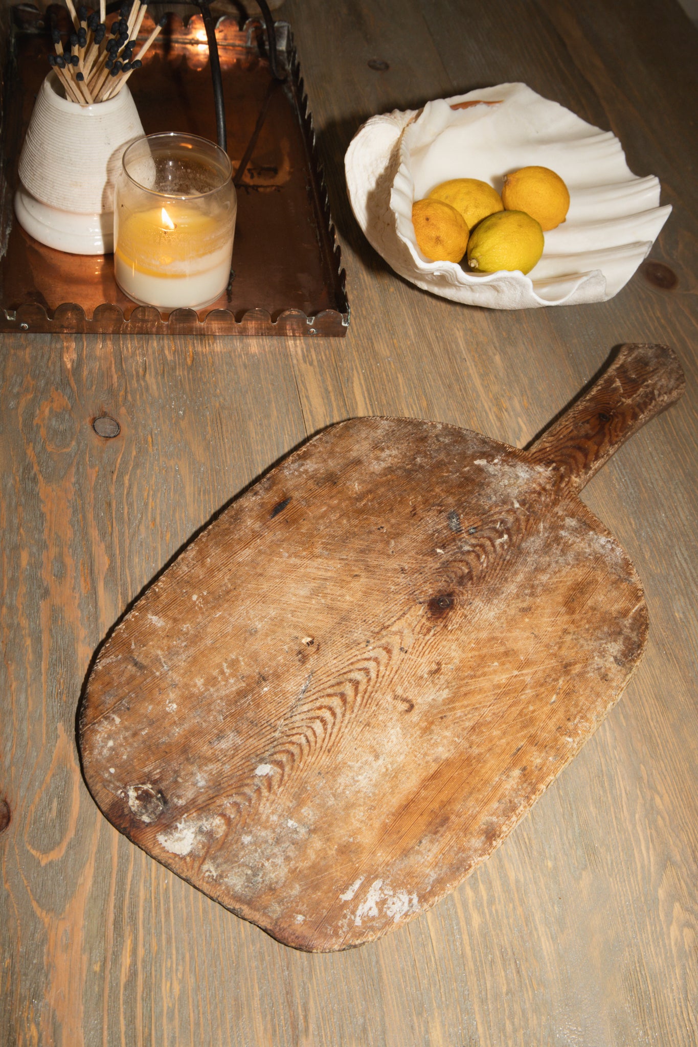 Antique European Bread Board