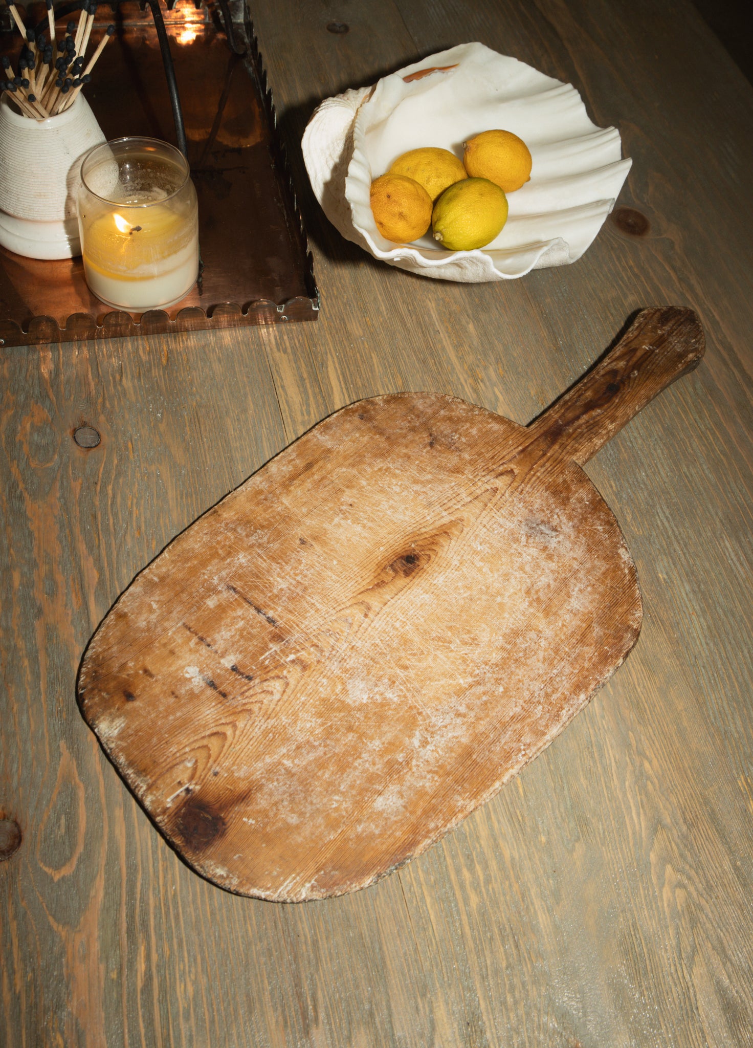Antique European Bread Board