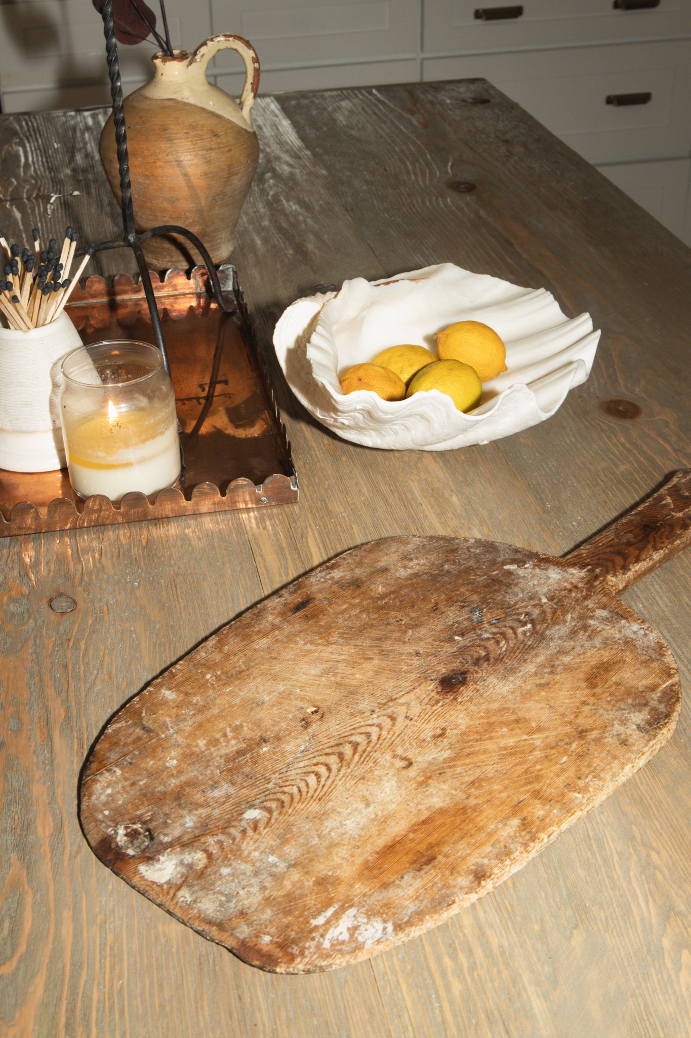 Antique European Bread Board