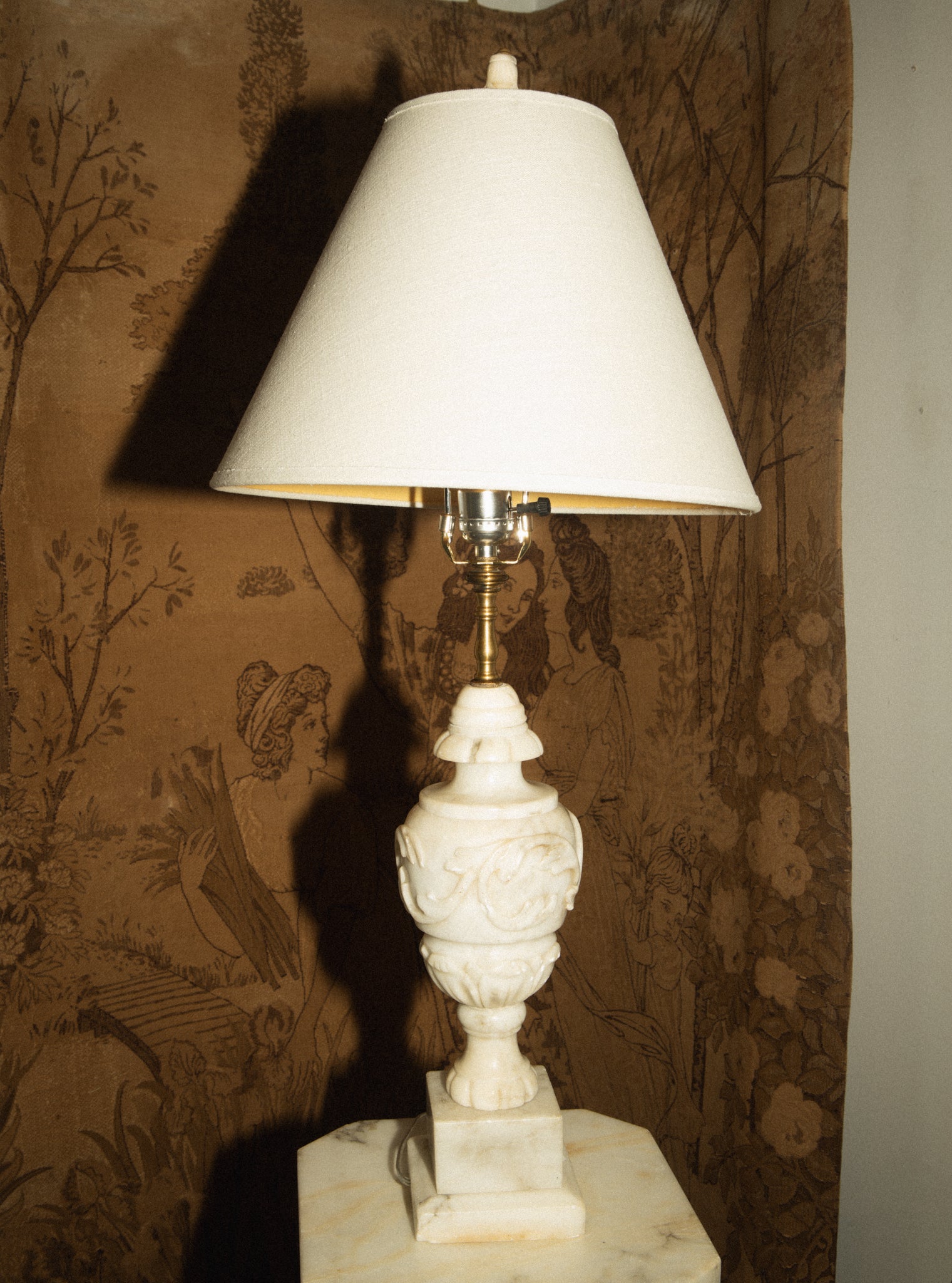Italian Alabaster Lamp