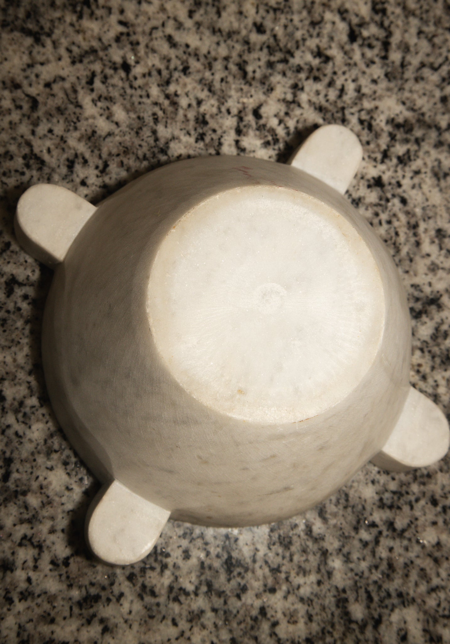 White Marble Mortar and Masher