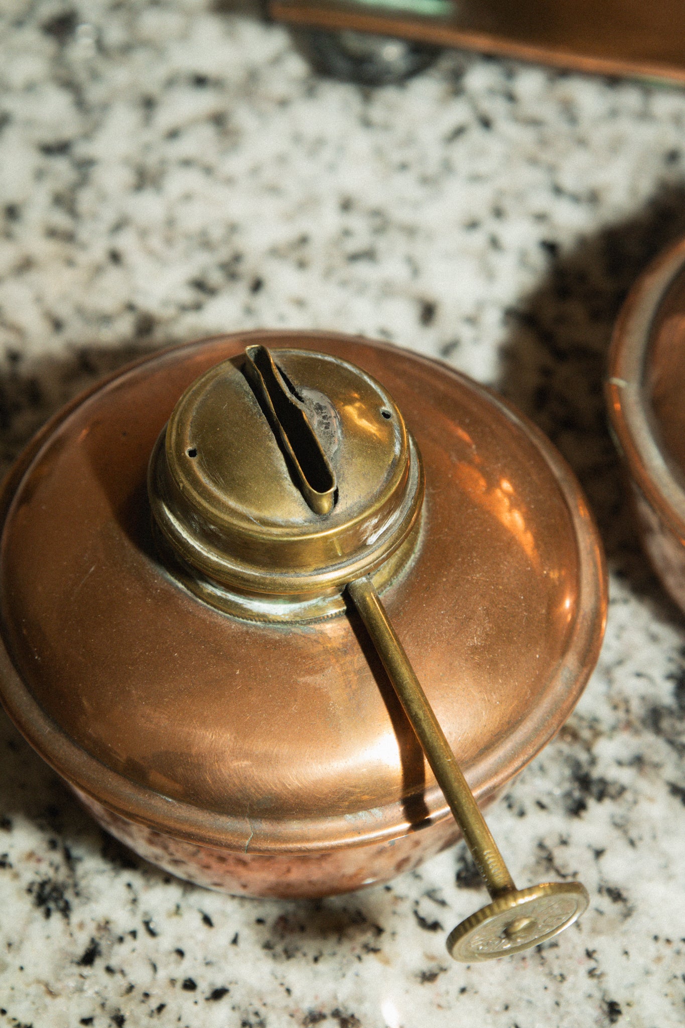 Antique English Copper Chafer
