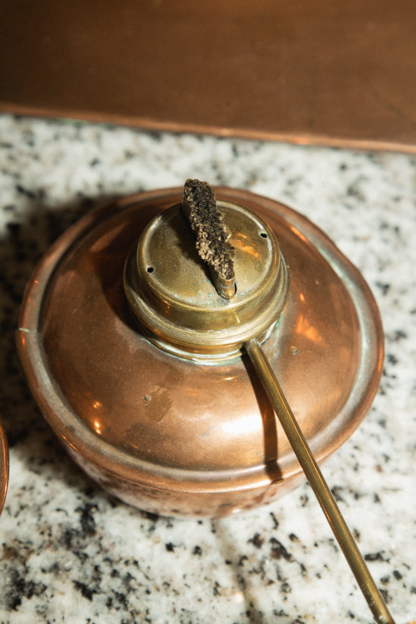 Antique English Copper Chafer