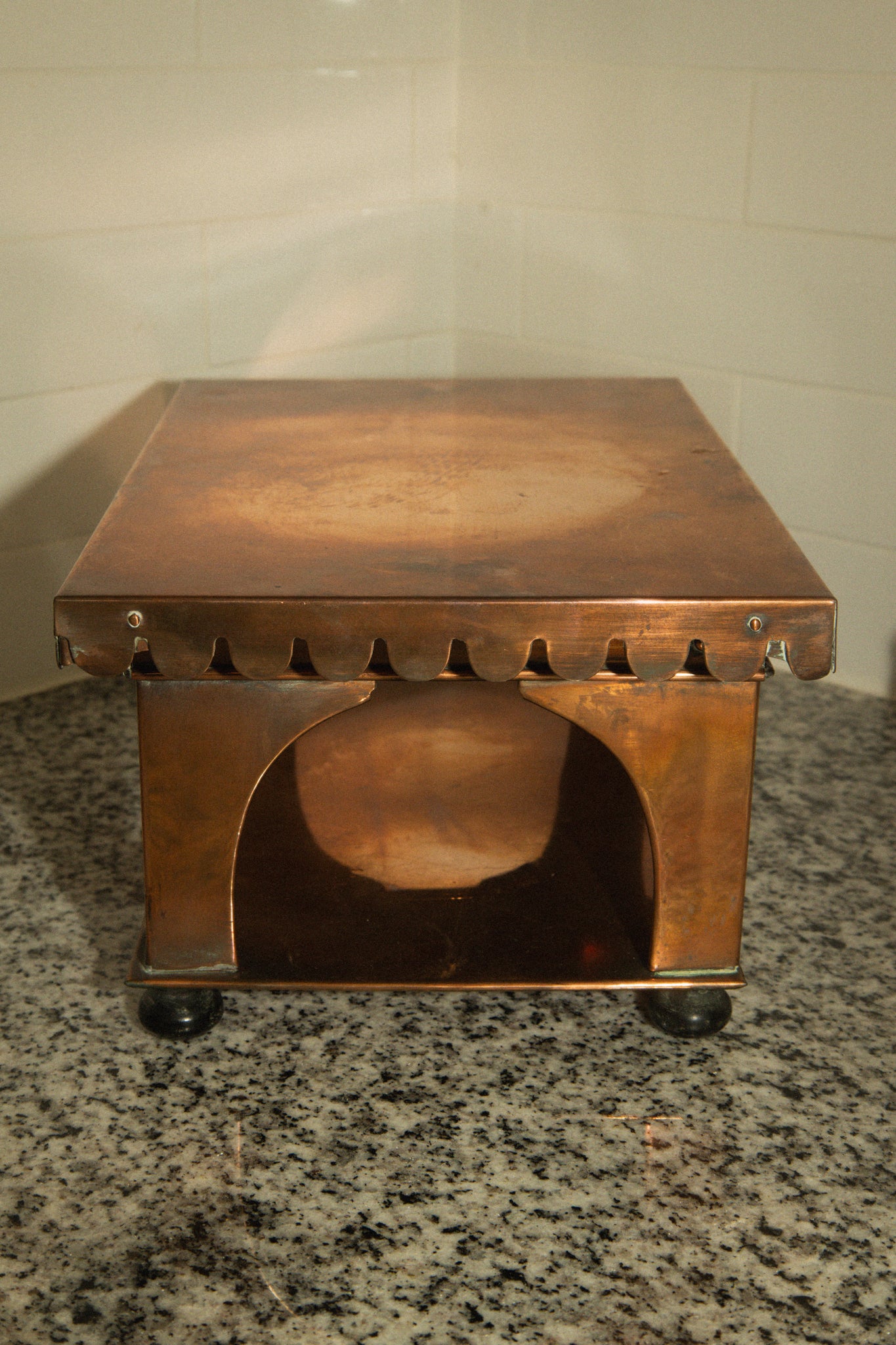 Antique English Copper Chafer