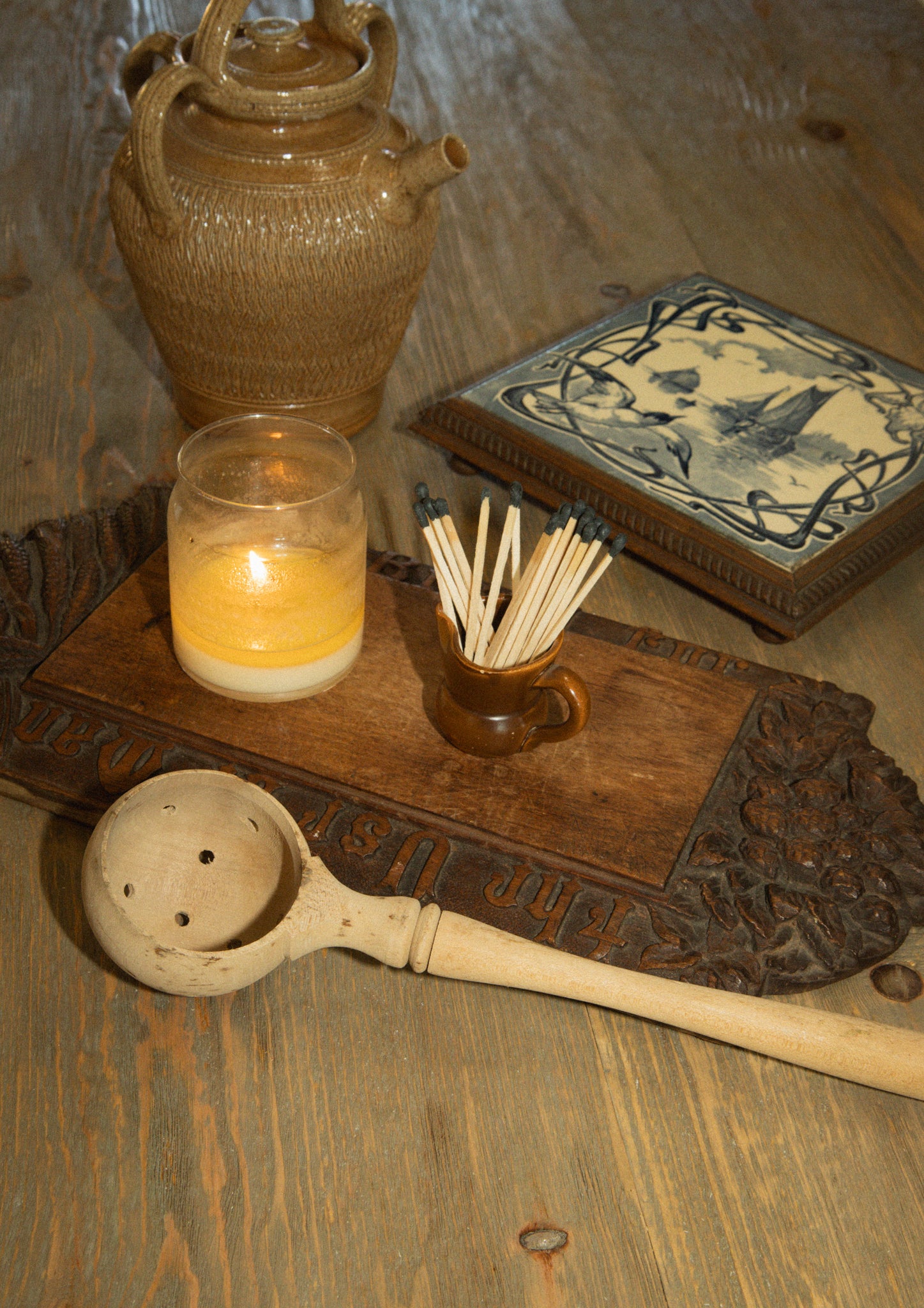 Large French Olive Spoon