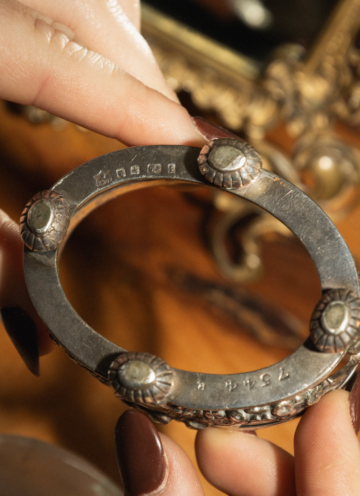 Silver Plate Bow Swag Salt Cellars