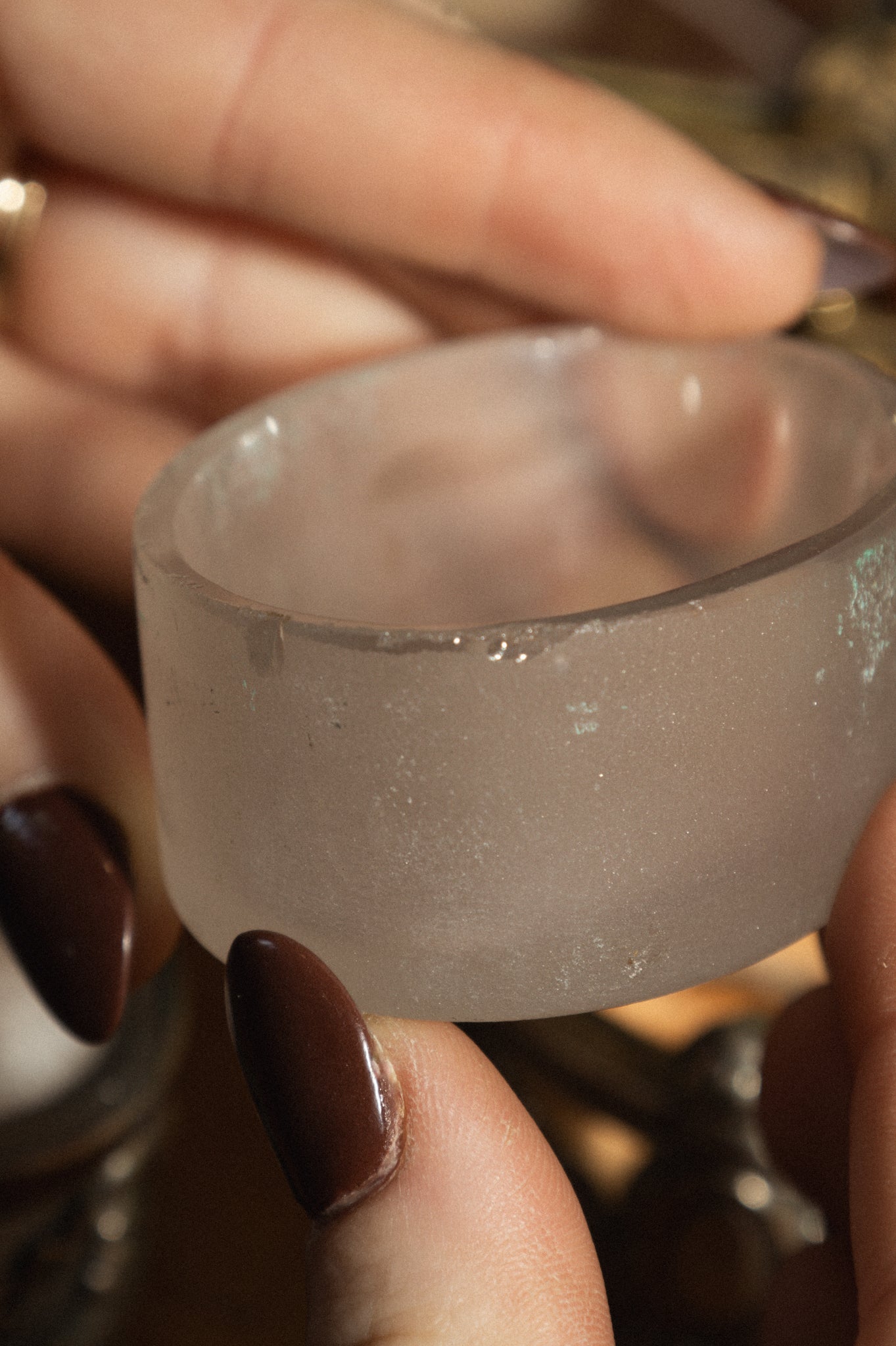 Silver Plate Bow Swag Salt Cellars