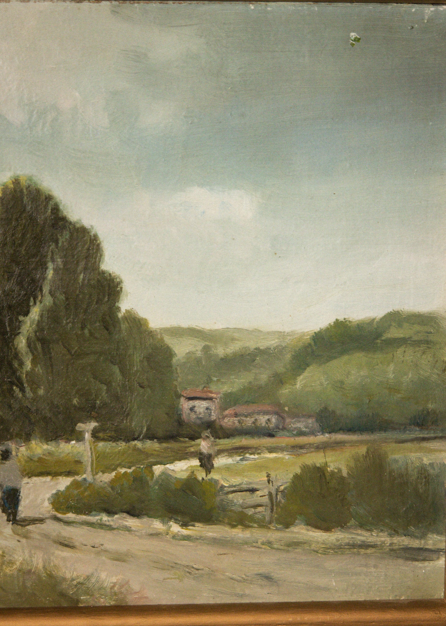 Summer in the South of France Oil Painting on Canvas