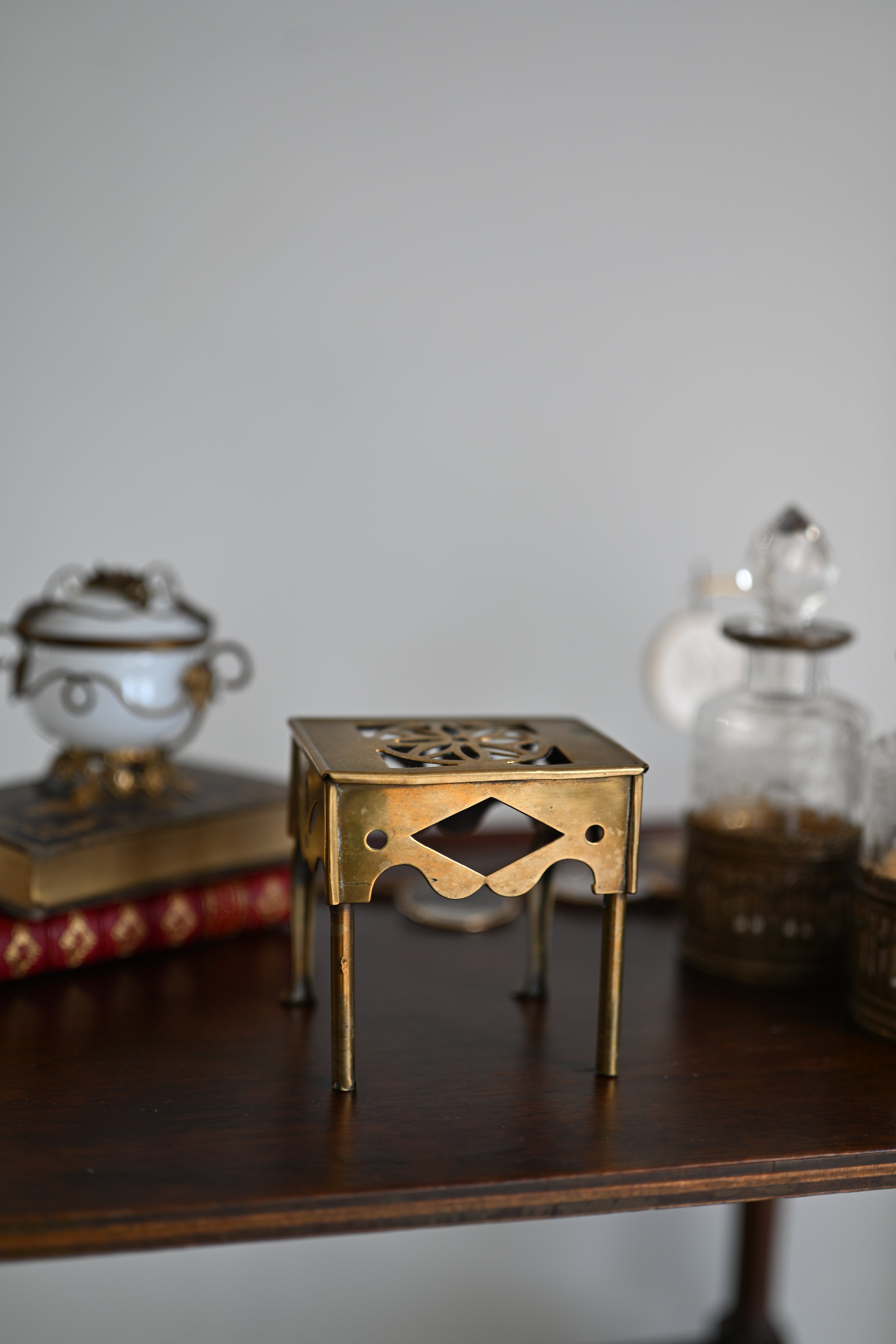Miniature Brass Footman