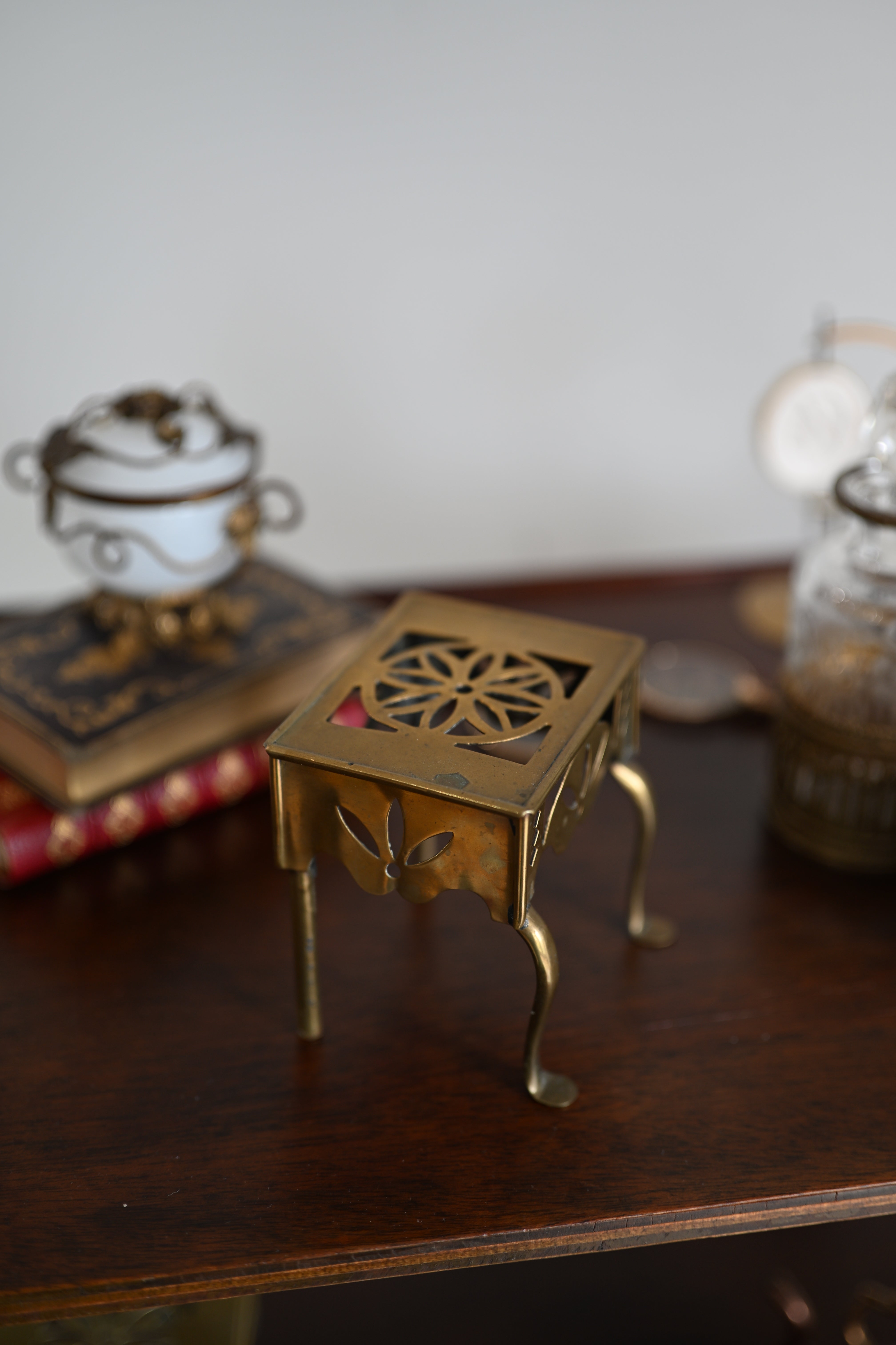 Miniature Brass Footman