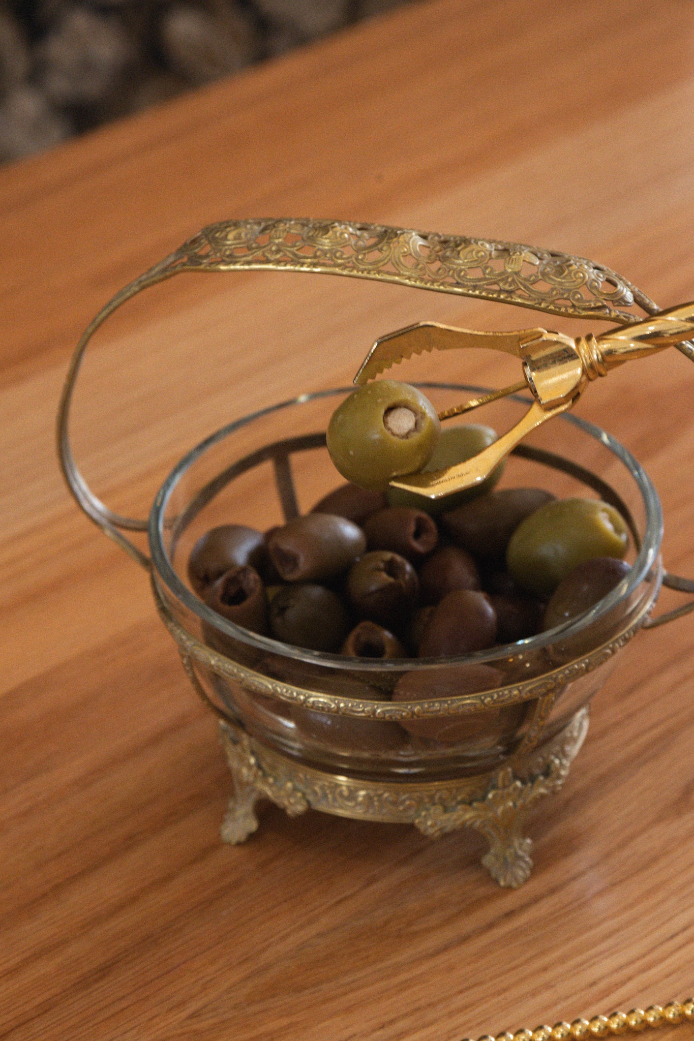 Vintage French Ice Tongs and Ice Spoon