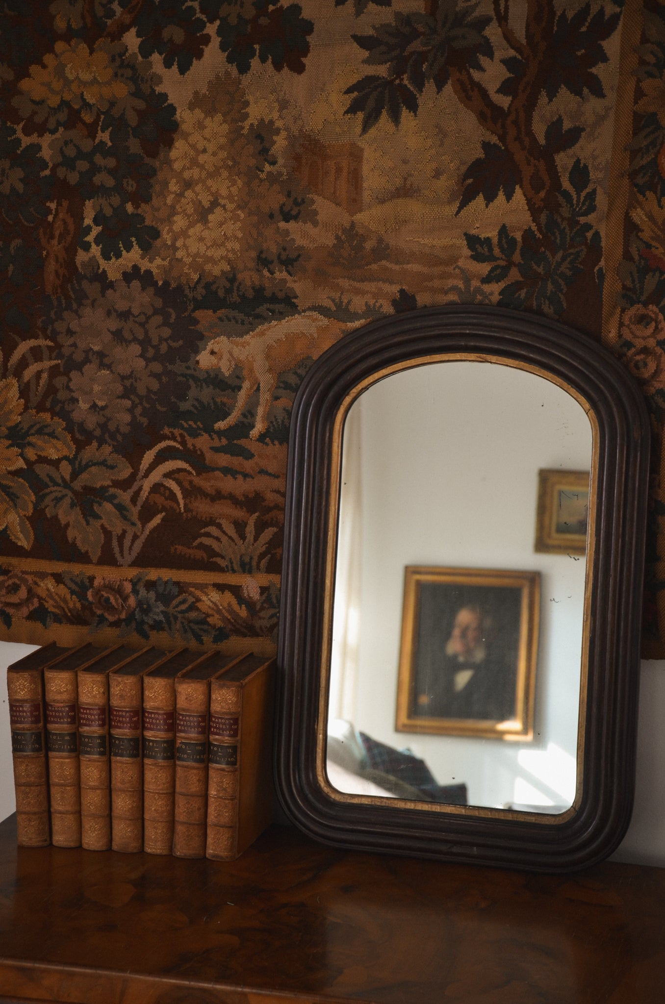 Antique Arch Top Mirror