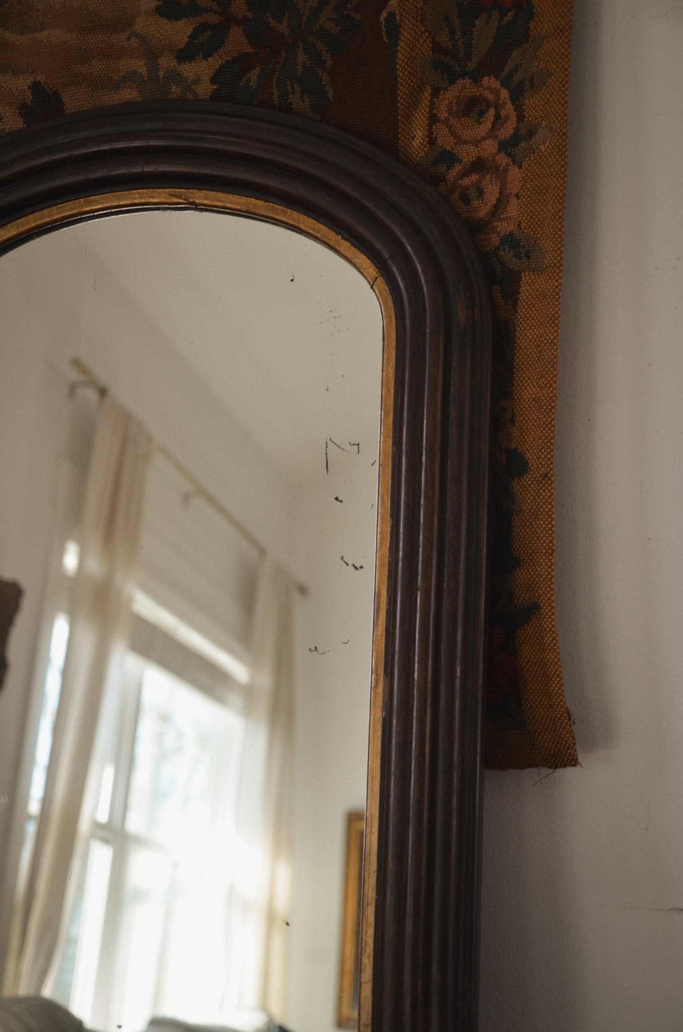Antique Arch Top Mirror