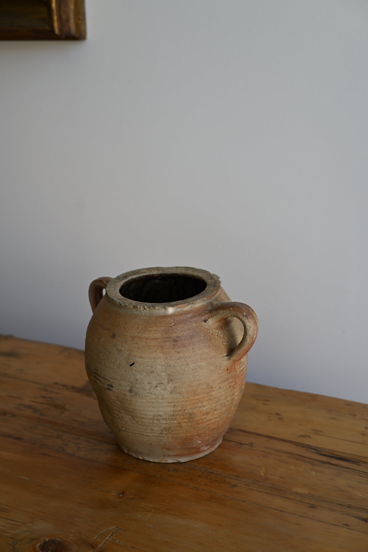 French Stoneware Confit Pot