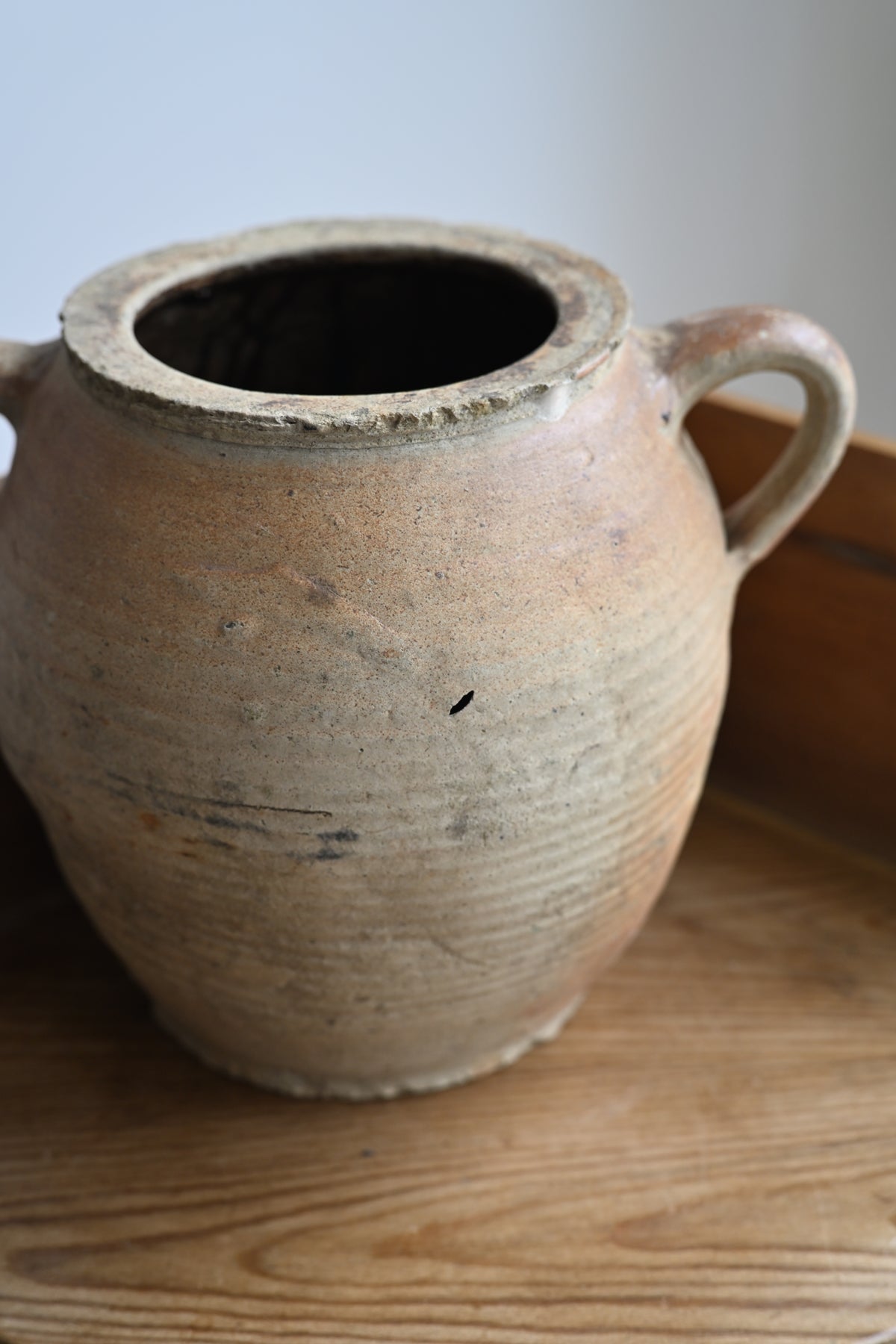 French Stoneware Confit Pot